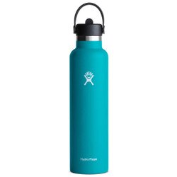 Hydro Flask Standard Mouth with Flex Straw Cap 24oz in Laguna